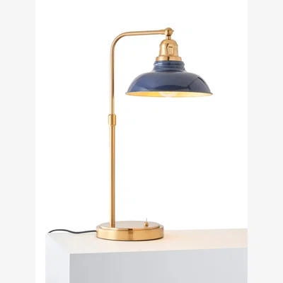 John Lewis John Lewis Millhouse Table Lamp, Blue
