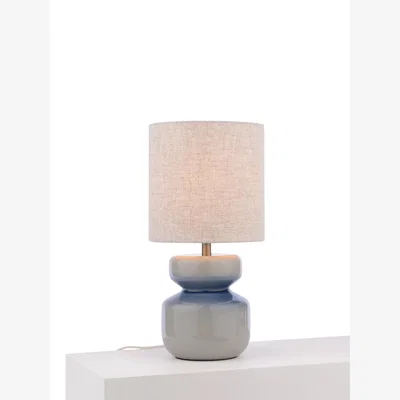 John Lewis John Lewis Hourglass Reactive Table Lamp, Blue
