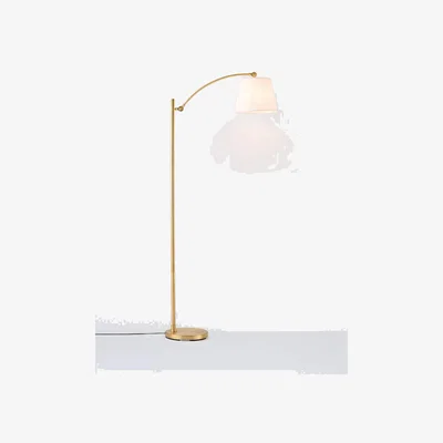 John Lewis John Lewis Swing Arm Floor Lamp, Matt Gold