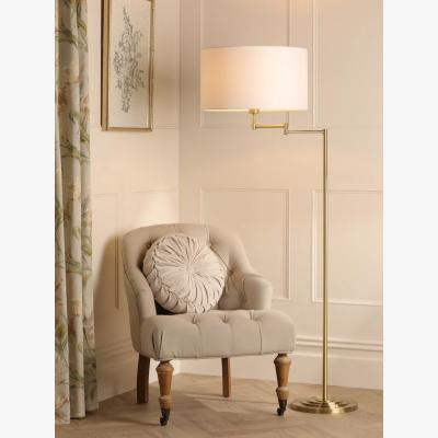 John Lewis Laura Ashley Marlowe Swing Arm Floor Lamp