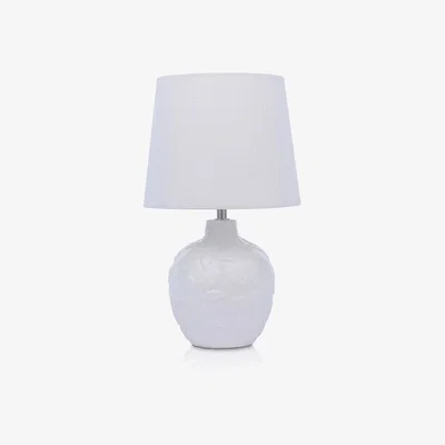 John Lewis Laura Ashley Redhall Ceramic Table Lamp, White