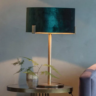Knees Hayfield Table Lamp - Antique Brass