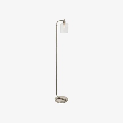 Knees Toledo 1 Light Floor Lamp - Brushed Nikel