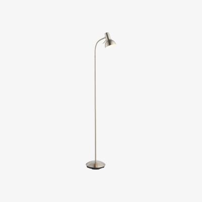 Knees Amalfi 1 Light Floor Lamp - Nickel