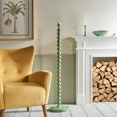 Knees Higgledy Floor Lamp Base - Cotswold Green