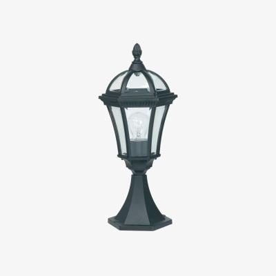 Knees Drayton 1 Light Outdoor Floor Lamp - Black
