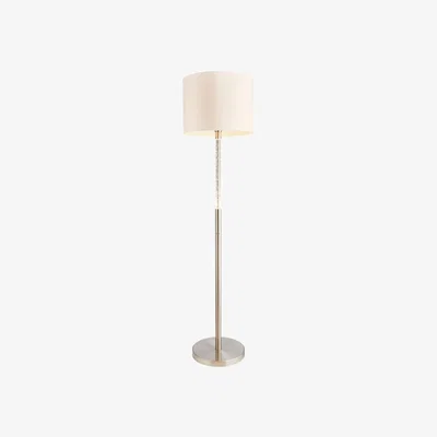 Knees Andromeda 2 Light Floor Lamp - Chrome