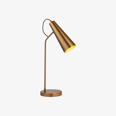 Knees Karna Table Lamp - Antique Brass