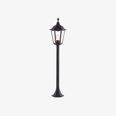 Knees Burford Medium 1 Light Outdoor Floor Lamp - Black