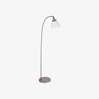 Knees Hansen 1 Light Floor Lamp - Silver
