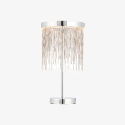Knees Zelma Table Lamp - Silver