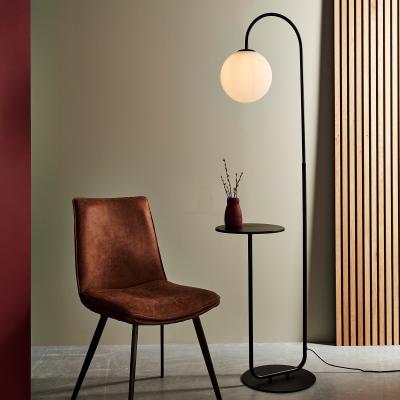 Knees Halo Floor Lamp - Satin Black