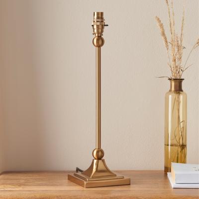 Knees Santiago Table Lamp Base - Brushed Brass