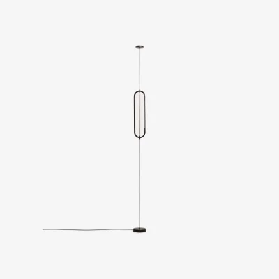 Kave Home Bow black aluminium ceiling lamp Ø 16 cm UK adaptor