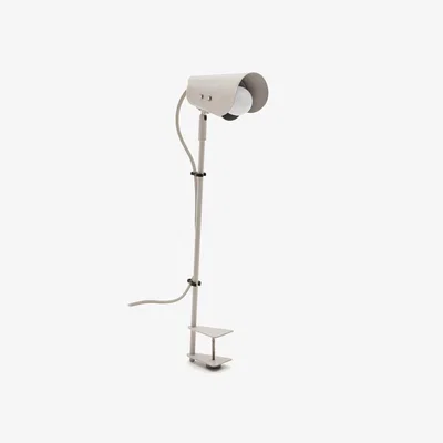 Kave Home Jula desk lamp with clamp in grey metal