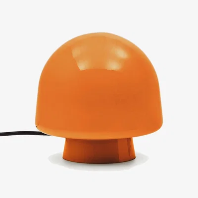 Kave Home Reig orange glass table lamp