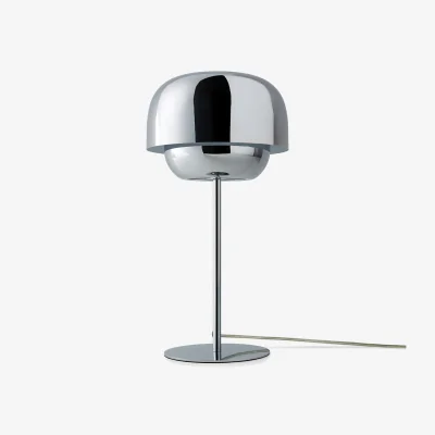 La Redoute Kinoko Table Lamp in Chrome-Plated Iron