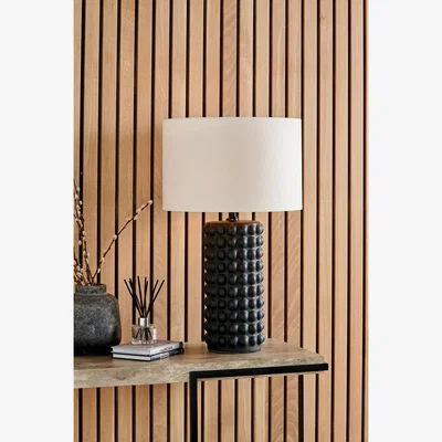 La Redoute Bobbled Ceramic Tall Table Lamp Base