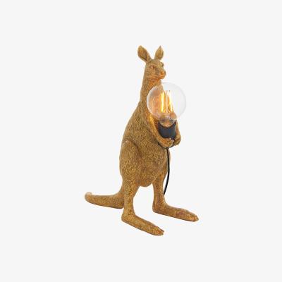 La Redoute Gold Kangaroo Table Lamp