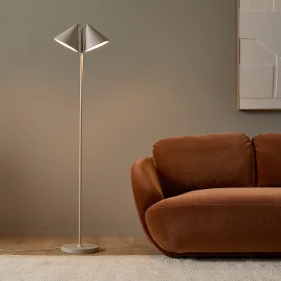 La Redoute Moke Metal Floor Reading Lamp