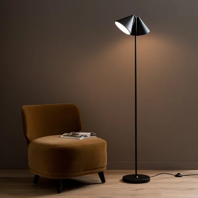 La Redoute Moke Metal Floor Reading Lamp