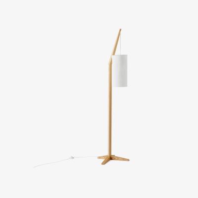 La Redoute Setto Ash & Linen Floor Lamp