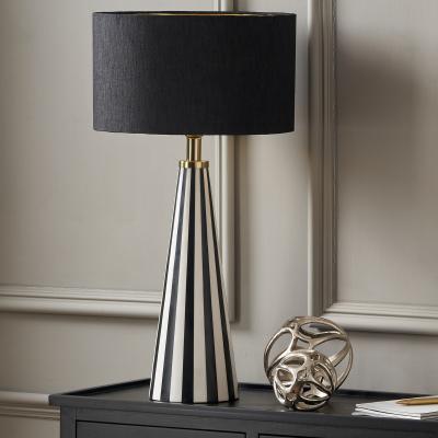 La Redoute Stripe Conical Resin Table Lamp Base
