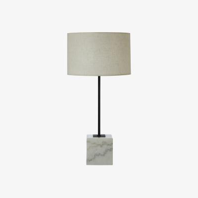 La Redoute Contemporary Style Iron with Marble Base Table Lamp