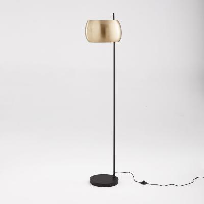 La Redoute Elori Black & Brass Floor Lamp