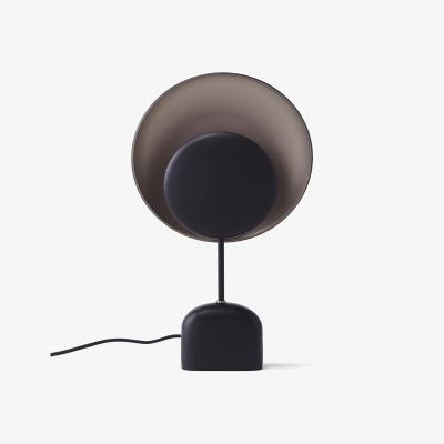La Redoute Naton Black and Mocha Metal Table Lamp