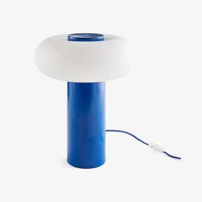 La Redoute Omer Metal & Opaline Table Lamp