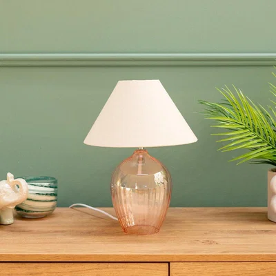 La Redoute Set of 2 of Glass Table Lamps
