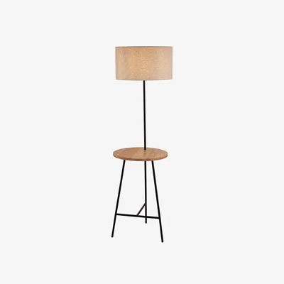 La Redoute Asymetric Floor Lamp with Integrated Shelf