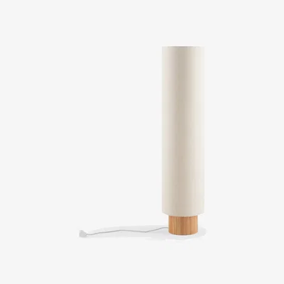 La Redoute Bruisse Ash and Linen Floor Lamp