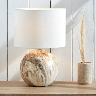 La Redoute Natural Stone Effect Ceramic Table Lamp