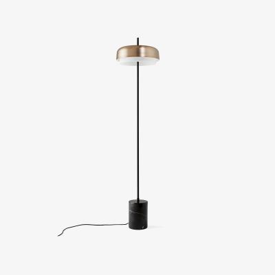 La Redoute Clepsos Metal & Marble Floor Lamp