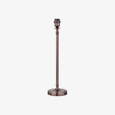 La Redoute Antique Bronze Metal Candlestick Table Lamp Base