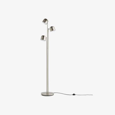 La Redoute Marlo Satin Nickel Adjustable Floor Lamp