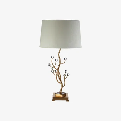 La Redoute Gold and Crystal Natural Branch Inspired Table Lamp