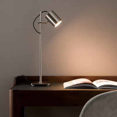 La Redoute Girevole Satin Nickel Spot Lamp
