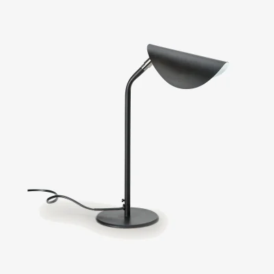 La Redoute Funambule Adjustable Black Matte Metal Table Lamp