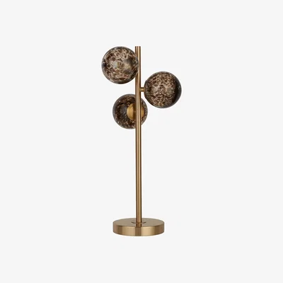 La Redoute 3 Light Tortoiseshell Shade Floor Lamp
