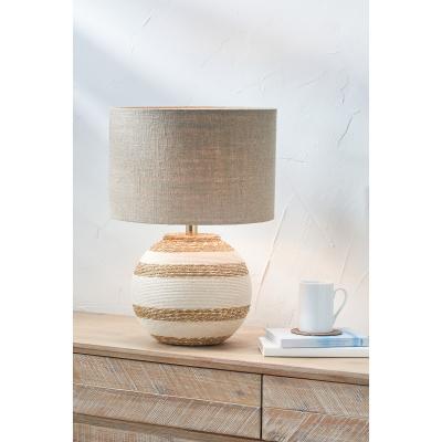 La Redoute Sea Grass Round Table Lamp Base
