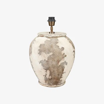 La Redoute Antique Finish Stoneware Table Lamp Base