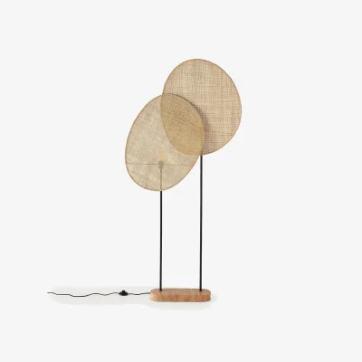 La Redoute Canopée Rattan Floor Lamp, Designed By Emmanuel Gallina