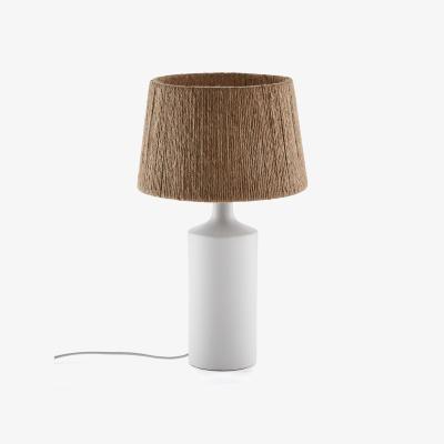 La Redoute Yoru Ceramic and Hemp Table Lamp