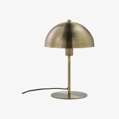La Redoute Table Lamp with Mushroom Shape in Brass-Plated Metal Capi