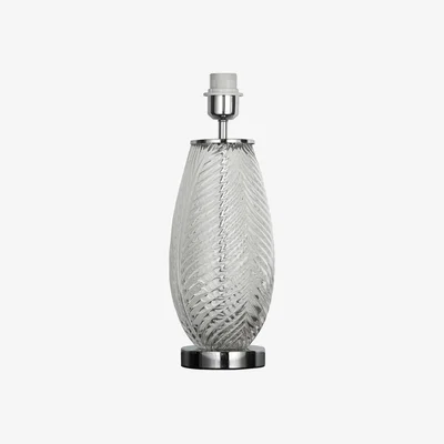 La Redoute Leaf Design Glass Lamp Base
