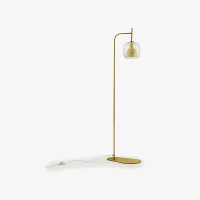La Redoute Mistinguett Chiselled Glass Reading Lamp, Designed By Emmanuel Gallina