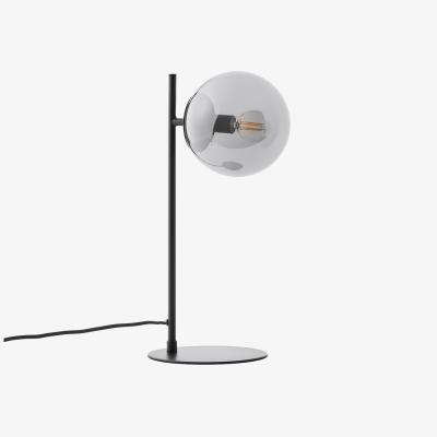 La Redoute Atea Metal and Smoked Glass Table Lamp